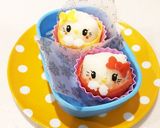 コロンと可愛いキティ&ミミィちゃん♫作り方4写真