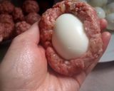 思わず笑顔になるスコッチエッグと揚げ方作り方6写真
