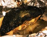 特大！ブラウンマッシュルームのホイル焼き作り方5写真