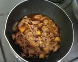 体を芯から暖める生姜の肉うどん作り方2写真