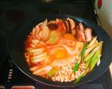 トマト鍋風味の辛ラーメン作り方2写真