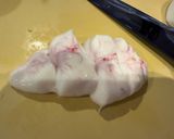 釣って来たトラフグの白子とカブのソテー作り方3写真