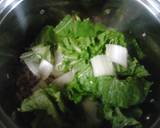 1人分　白菜と豚ひき肉のカレースープ作り方4写真