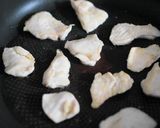 長芋と鶏、木耳のオイスター炒め作り方4写真