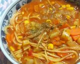 マンハッタンクラムチャウダーのパスタ作り方5写真