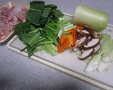 鶏肉とお野菜のおろし煮作り方1写真