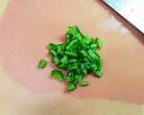 離乳食中期 ピーマンしらす野菜煮込み作り方1写真