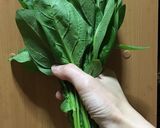 ほうれん草 ガリマヨ炒め作り方1写真