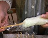 秋田名物きりたんぽ！鴨肉できりたんぽ鍋！作り方6写真