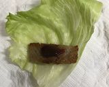 こんにゃく韓国焼肉風のレタス巻き作り方7写真