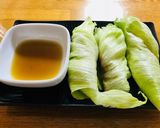 こんにゃく韓国焼肉風のレタス巻き作り方8写真
