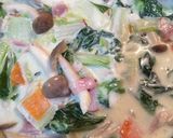 トロっとまろやか！簡単白菜のクリーム煮作り方3写真