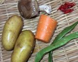 じゃがいもと人参のきんぴら作り方1写真