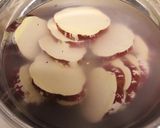 おやつ昼♪さつま芋蒸し焼きのレーズンかけ作り方1写真