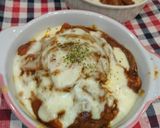 ハンバーグ グラタン作り方10写真