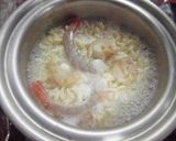とろろ昆布とめかぶのWとろみラーメン作り方2写真