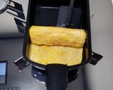 彼のお気に入り。おにぎり玉子焼き作り方3写真