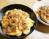 ふわとろ 和風なシンプル天津飯作り方3写真