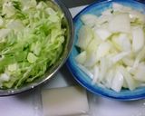 きゃべつのグラタン♪作り方1写真