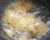 ライスペーパー✿豚キムチーズ揚生春巻き作り方7写真