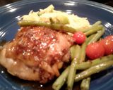 Honey sauce chicken作り方13写真