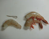 人参の葉とエビのそば粉かき揚げ作り方1写真