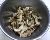 レンジで簡単！舞茸のからし醤油和え作り方2写真