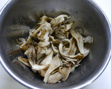 レンジで簡単！舞茸のからし醤油和え作り方2写真