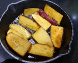 簡単！お弁当☆揚げない大学いも作り方5写真