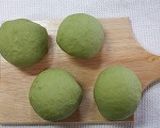簡単☆抹茶とホワイトチョコベーグル作り方1写真