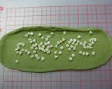 簡単☆抹茶とホワイトチョコベーグル作り方3写真
