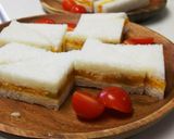 南瓜とはんぺんのふんわりサンドイッチ作り方3写真