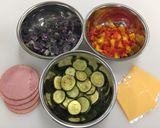 パン用粉で☆彩り野菜のケイク・サレ作り方3写真