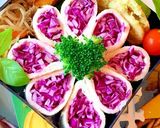 ハロウィン お花パン弁当作り方6写真