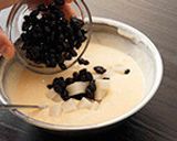 黒豆とお餅の和風ケーキ作り方5写真