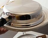 黒豆とお餅の和風ケーキ作り方9写真