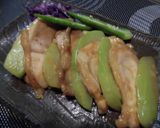 ハヤトウリと鶏の照り焼きサンド作り方9写真