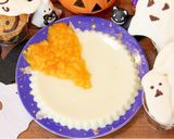 ぷるぷる♪ミルクプリン☆完熟柿ソース添え作り方5写真