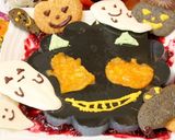 ハロウィン☆魔界の炭プリン！柿ソース添え作り方5写真