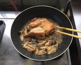 鶏の照り焼き丼きのこ添え作り方5写真