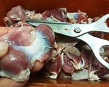 ♦砂肝の酒蒸し～カラのアレンジ☺♦作り方1写真