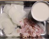 【美的ラボ】翡翠クリームパスタ【親子で】作り方1写真
