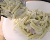 【美的ラボ】翡翠クリームパスタ【親子で】作り方5写真
