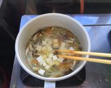 豆腐ときのこのふんわり玉子スープ作り方4写真