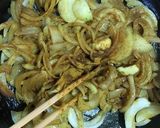 GABANカレー粉で鶏モモ肉のサブジ作り方5写真