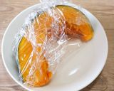 ごろっとかぼちゃと黒ごまのパウンドケーキ作り方1写真