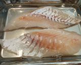 レモン風味でぷりぷり真鱈とお豆腐の小鉢作り方2写真
