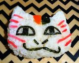 キャラ弁に♬｢ニャンコ先生｣♬作り方7写真