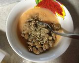 パスタソース活用！めんたい納豆焼き作り方2写真
