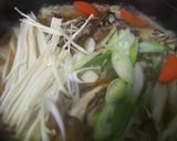 温まるせんべい汁♪青森の郷土料理♪作り方10写真